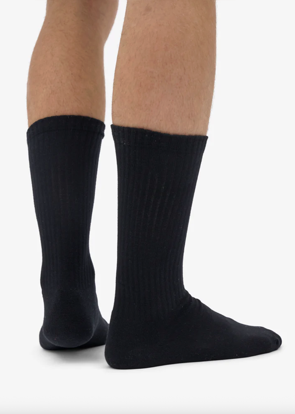 Organic Active Sock - Deep Black - Colorful Standard Canada - Danali