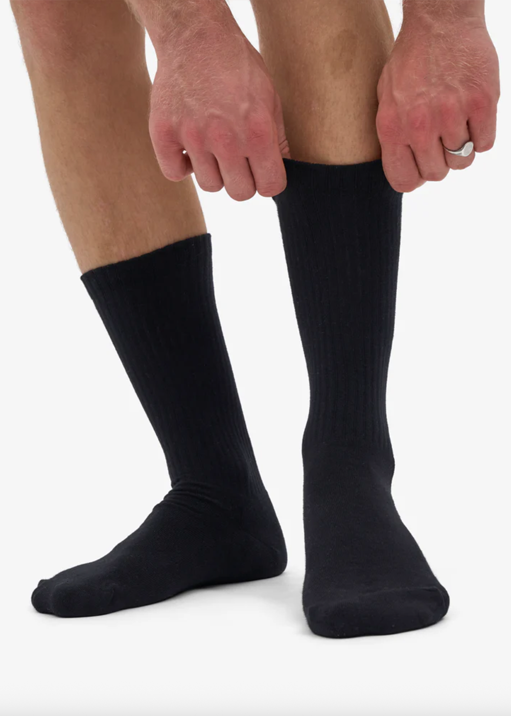 Organic Active Sock - Deep Black - Colorful Standard Canada - Danali