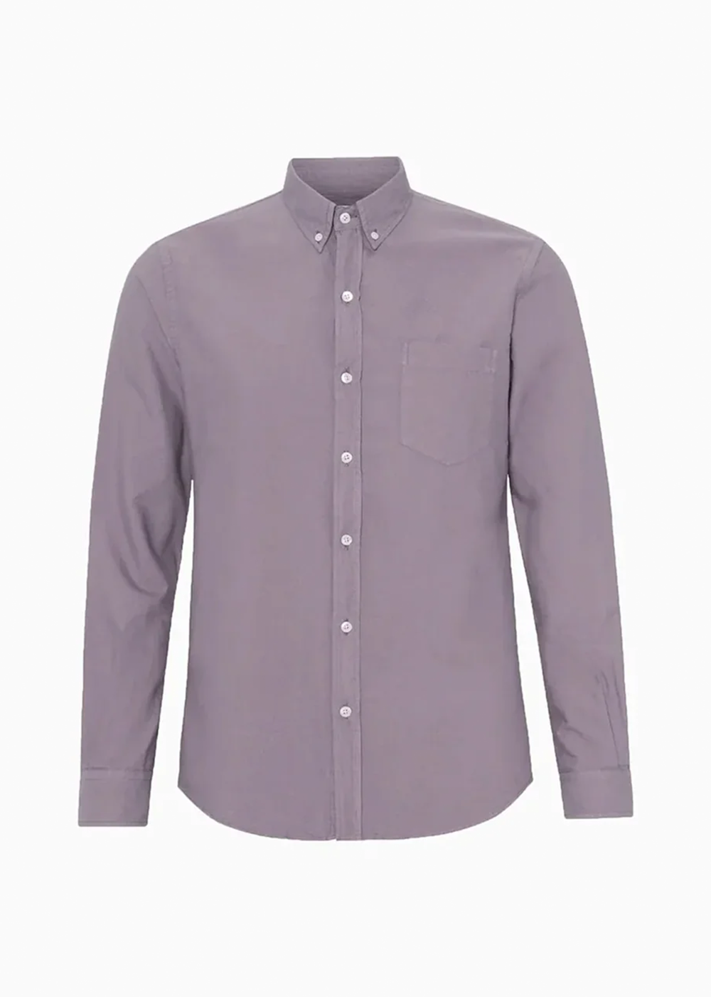 Organic Button Down Shirt - Purple Haze - Colorful Standard Canada - Danali
