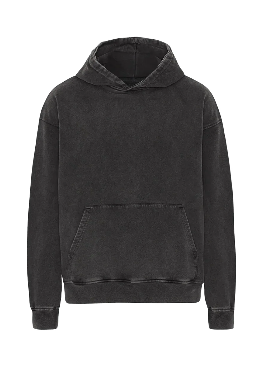 Organic Oversized Hoodie - Faded Black - Colorful Standard Canada - Danali