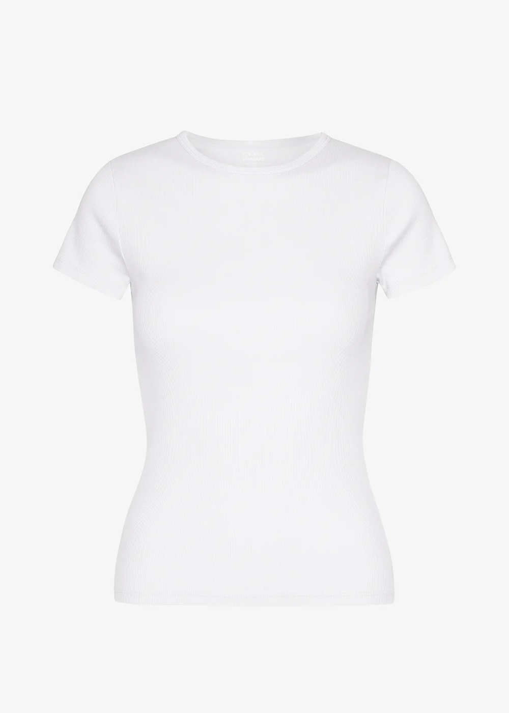 Organic Rib SS T-Shirt - Optical White - Colorful Standard Canada - Danali