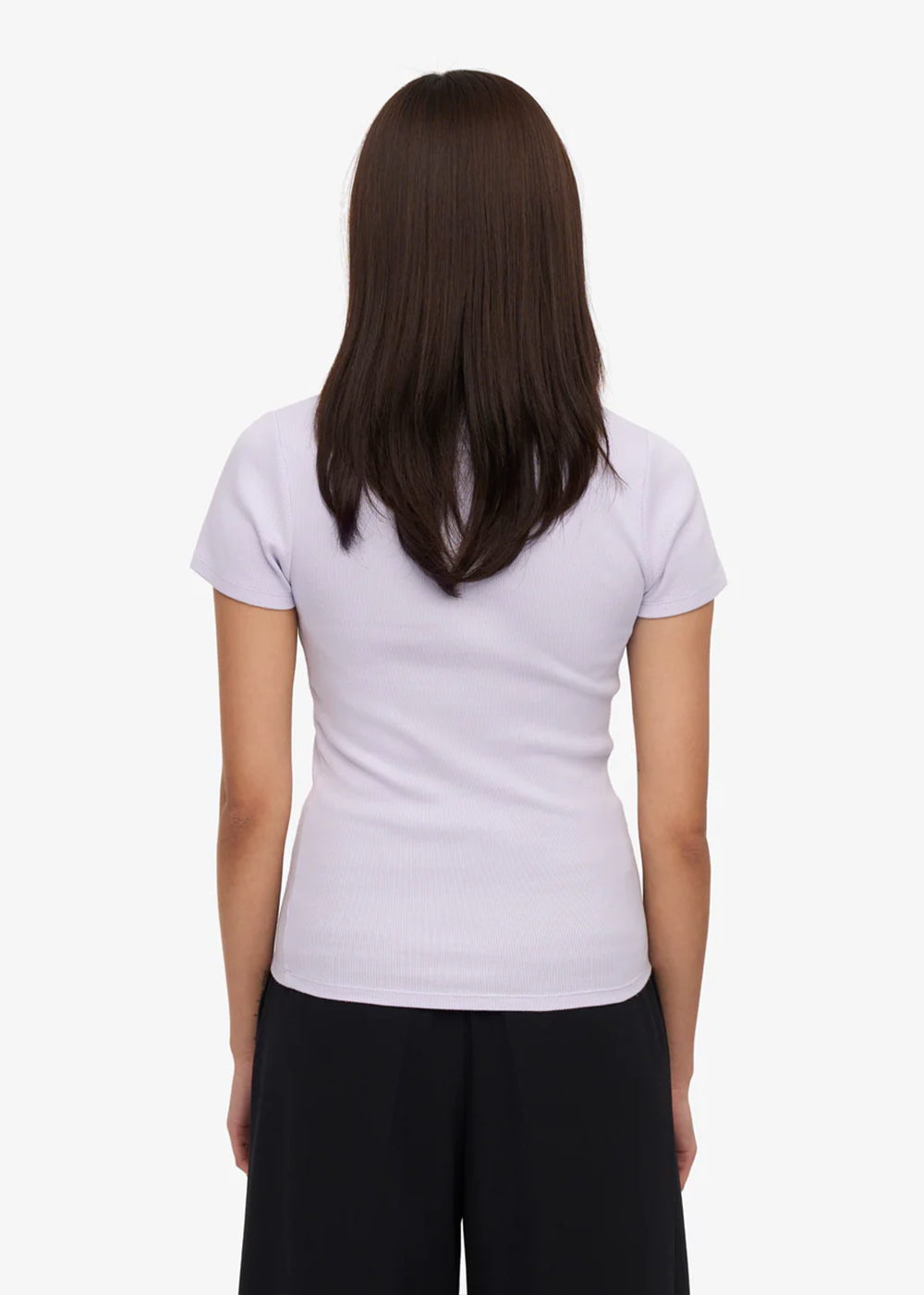 Colorful Standard Organic Rib SS T-Shirt Soft Lavender - Colorful Standard Canada - Danali