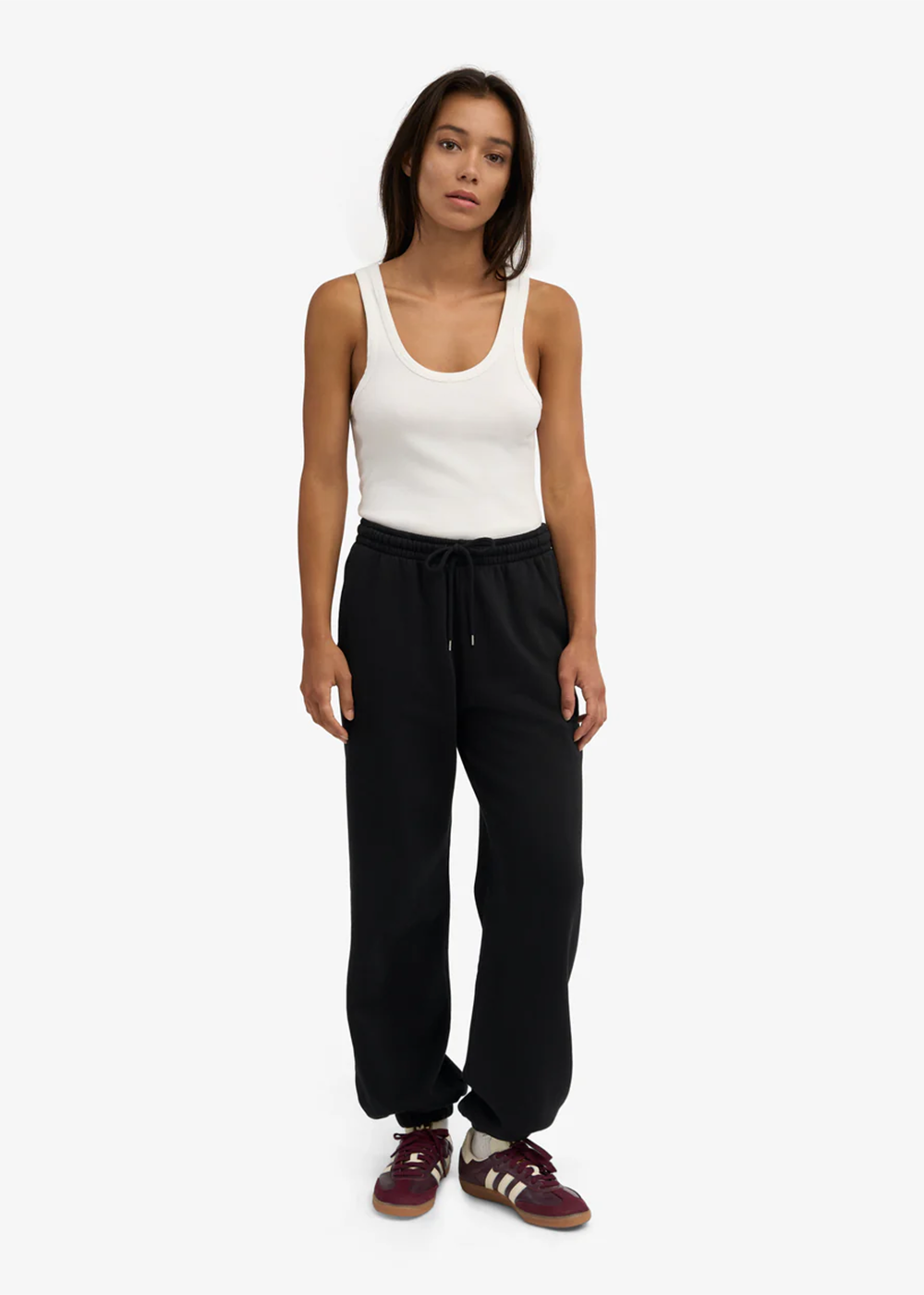 Organic Sweatpants 2.0 - Deep Black - Colorful Standard Canada - Danali