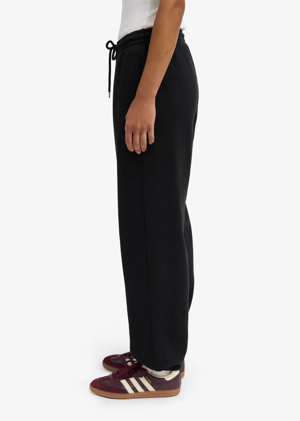 Organic Sweatpants 2.0 - Deep Black - Colorful Standard Canada - Danali