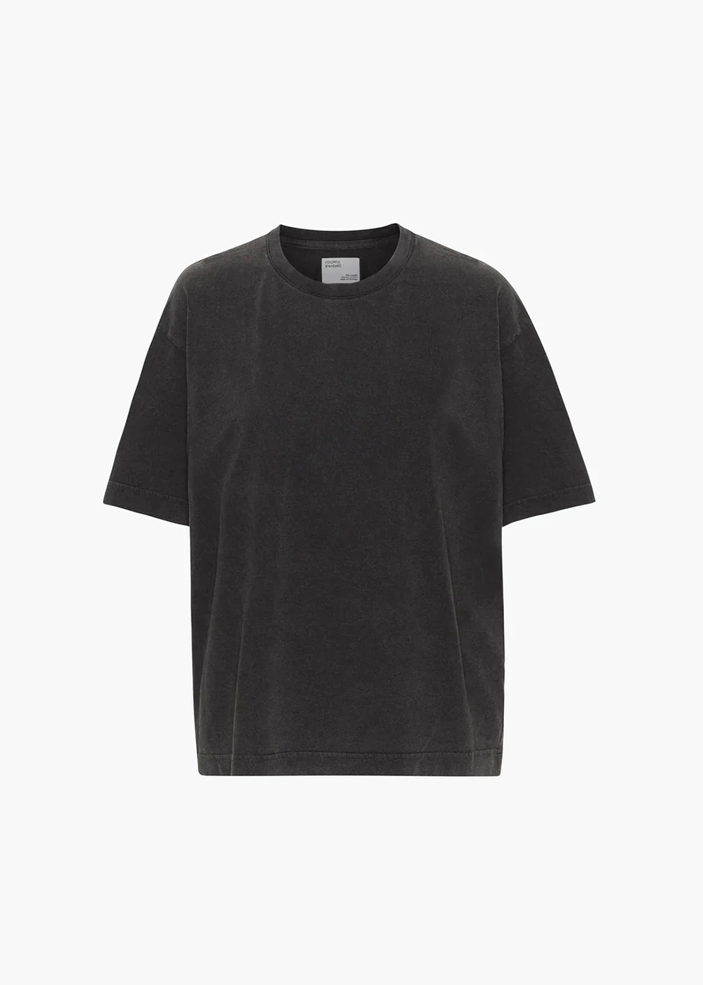 Oversized Organic T-Shirt - Faded Black - Colorful Standard Canada - Danali