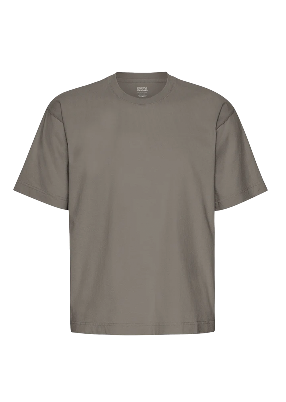Oversized Organic T-Shirt - Misty Brown - Colorful Standard Canada - Danali