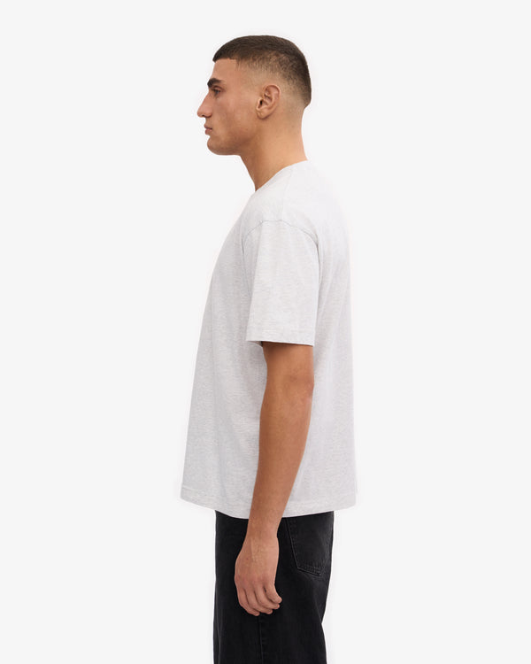 Oversized Organic T-Shirt - Snow Melange - Colorful Standard Canada - Danali