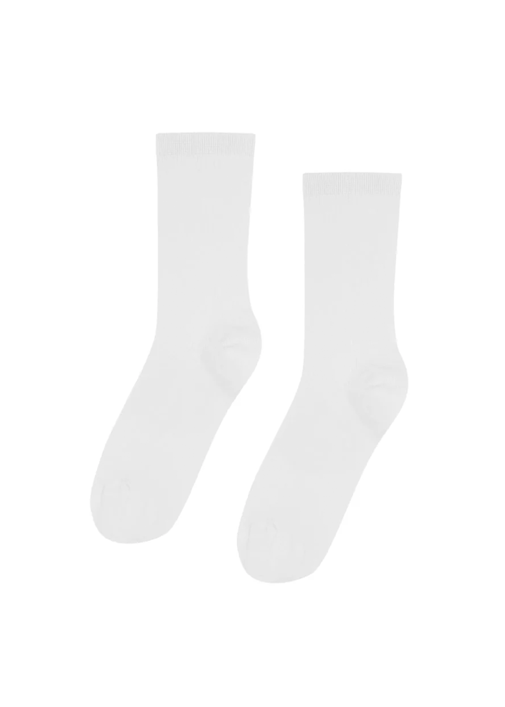 Women Classic Organic Sock - Optical White - Colorful Standard Canada - Danali