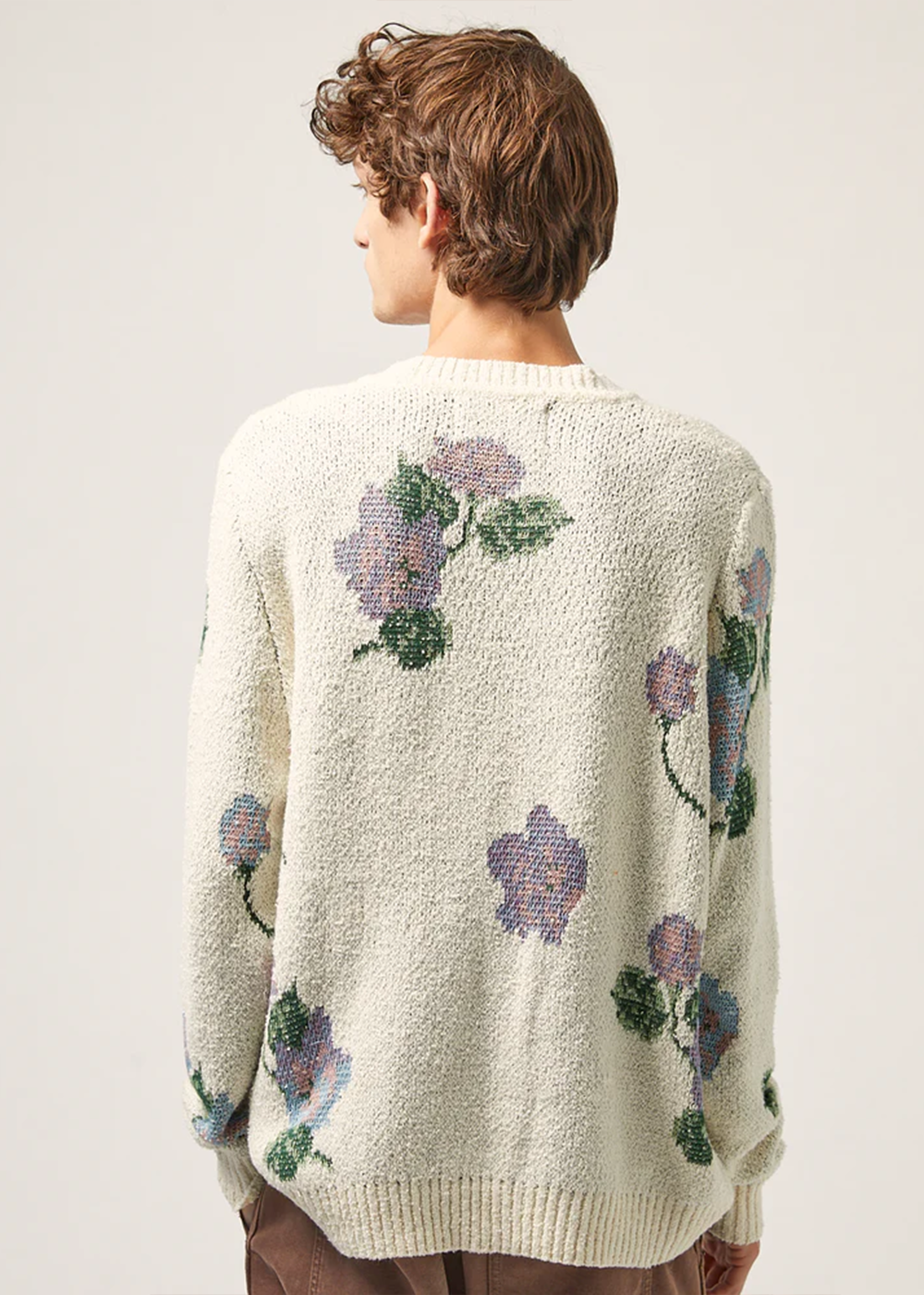 Botanic Crewneck Sweater - Natural - Corridor Canada - Danali