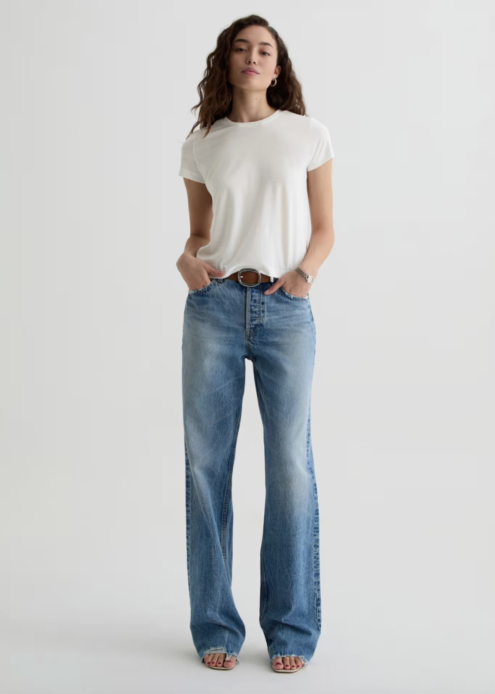 Zoie T-Shirt - White - AG Jeans Canada - Danali - DSJ71654WHT