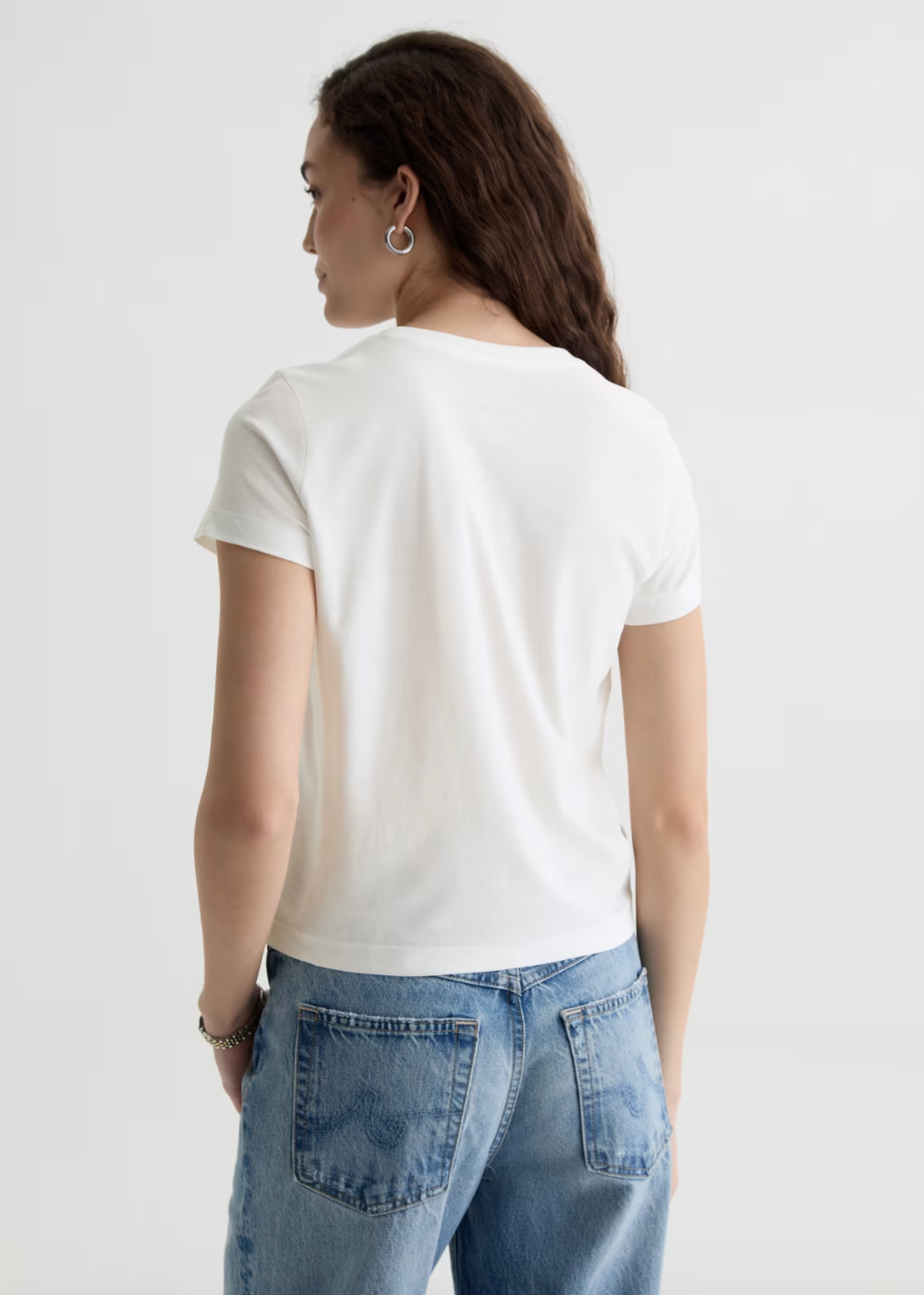 Zoie T-Shirt - White - AG Jeans Canada - Danali - DSJ71654WHT