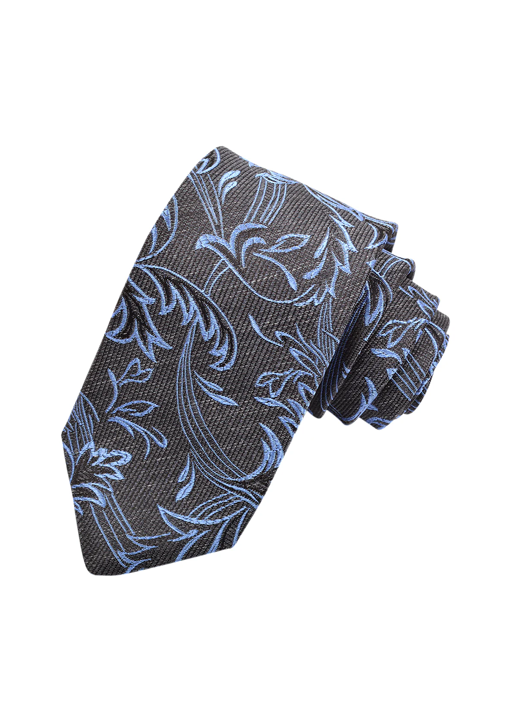 Silk Tie Woven Jacquard Whimsical Floral - Dion Canada - Danali