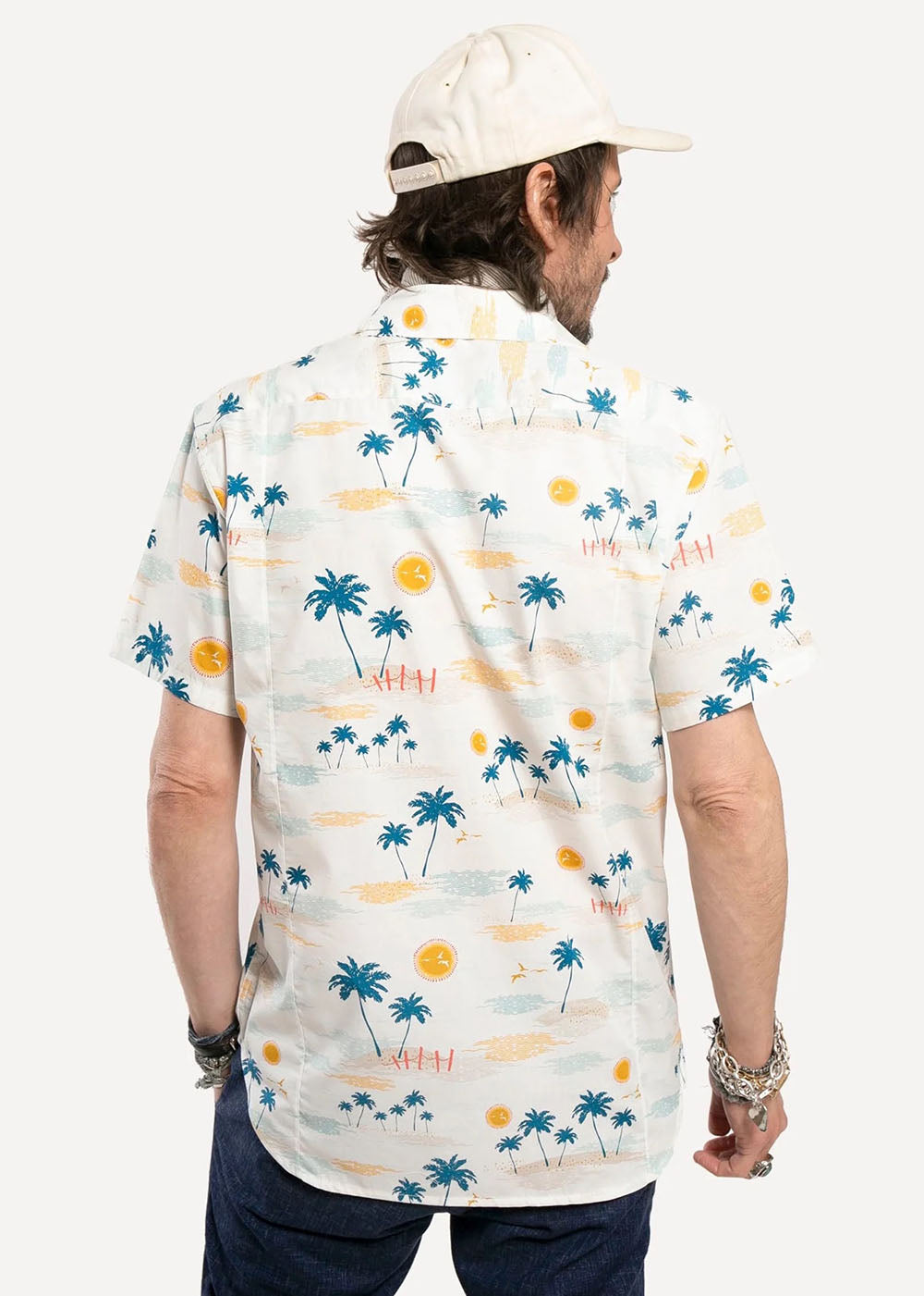 Dylan Short Sleeve Shirt - Palm Islands - 18 Waits Canada - Danali