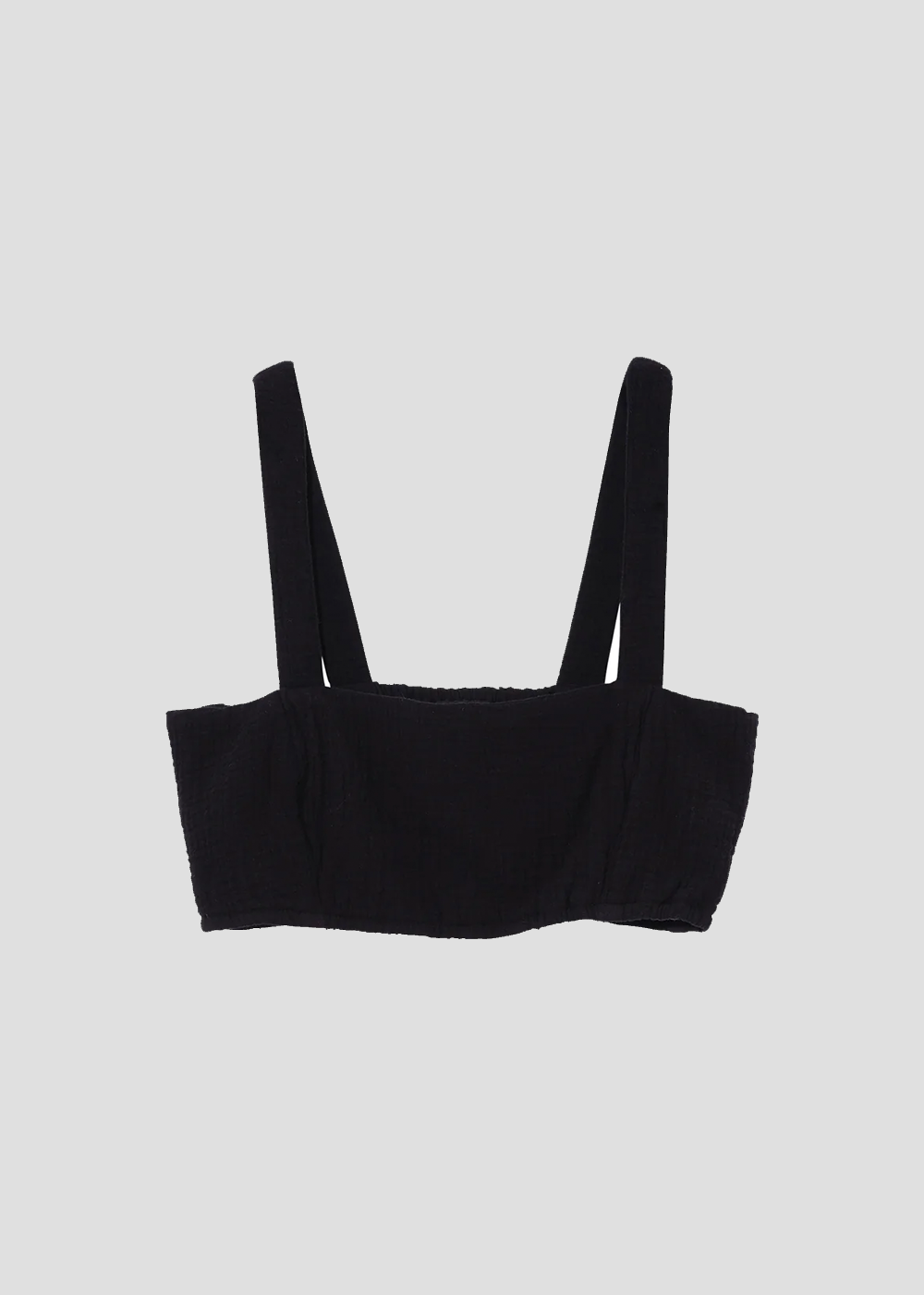 Supersoft Gauze Bra Top - Black - Echo New York Canada - Danali