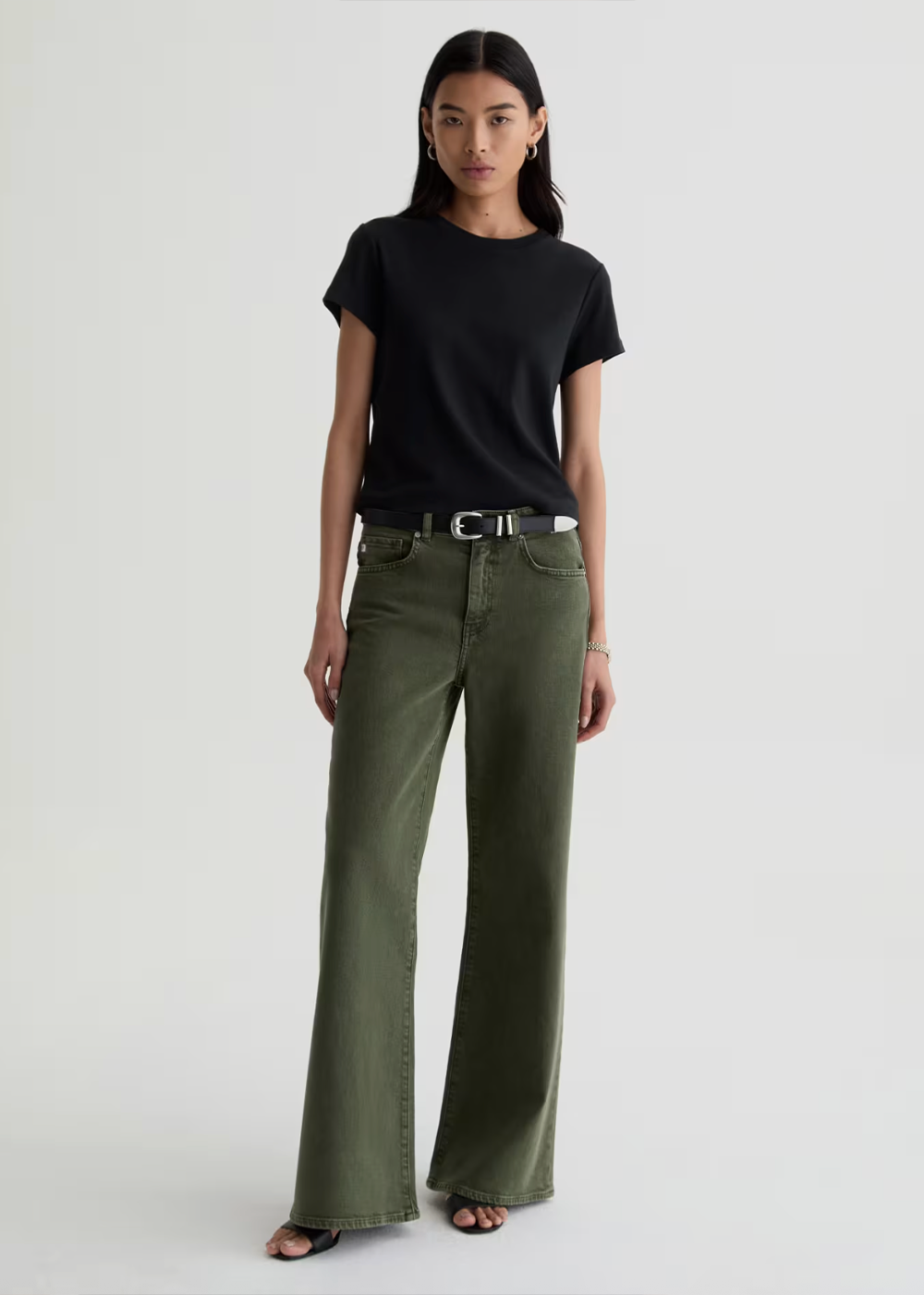 Sadie Crew - Super Black - AG Jeans Canada - Danali - ERB71207SBA