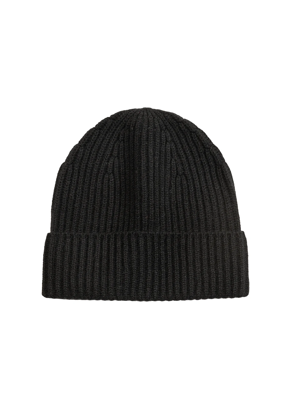 Basic Cardigan Stitch Beanie - Black - Echo Canada - Danali
