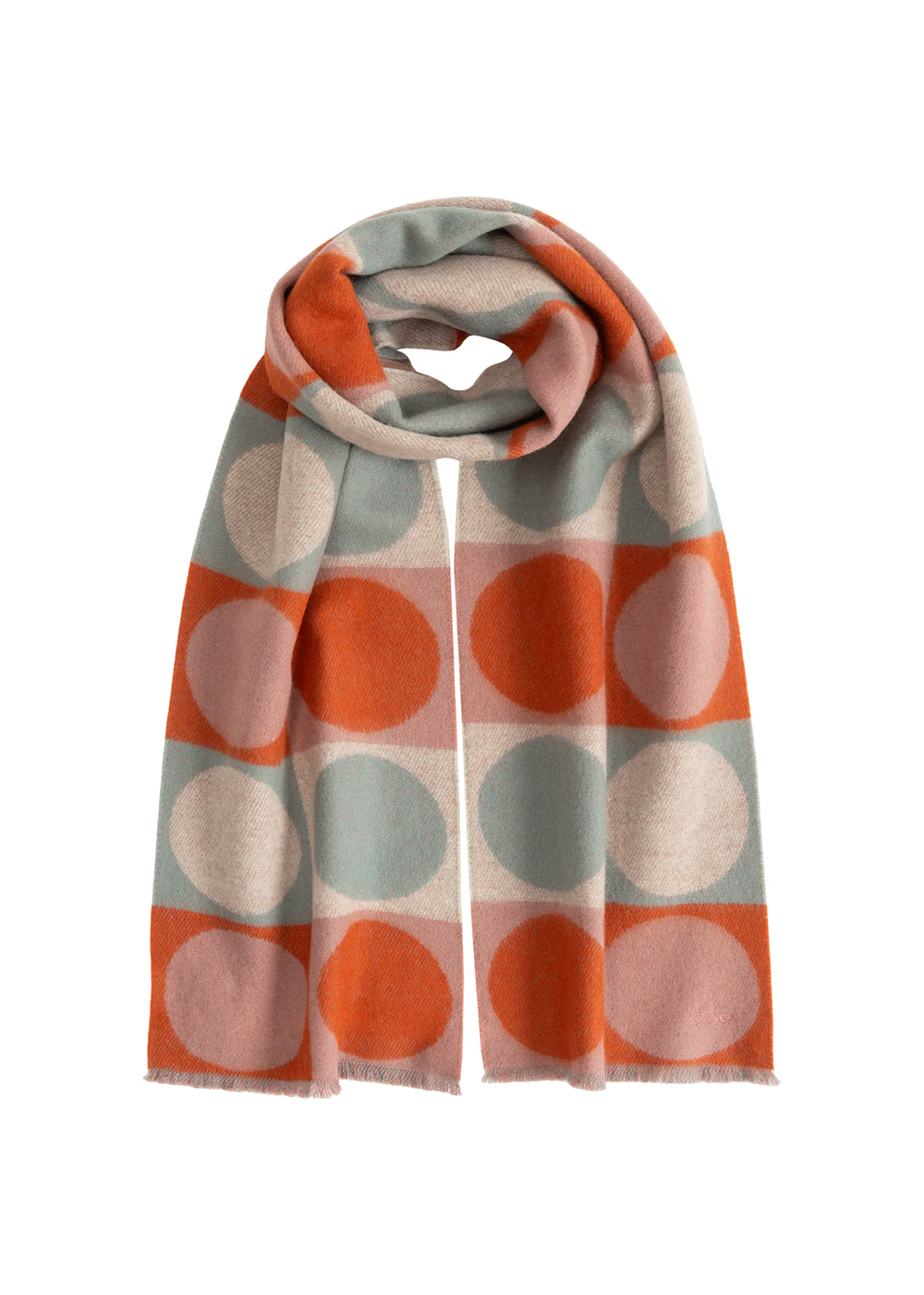 Dotty Scarf - Sage Green - Echo Canada - Danali