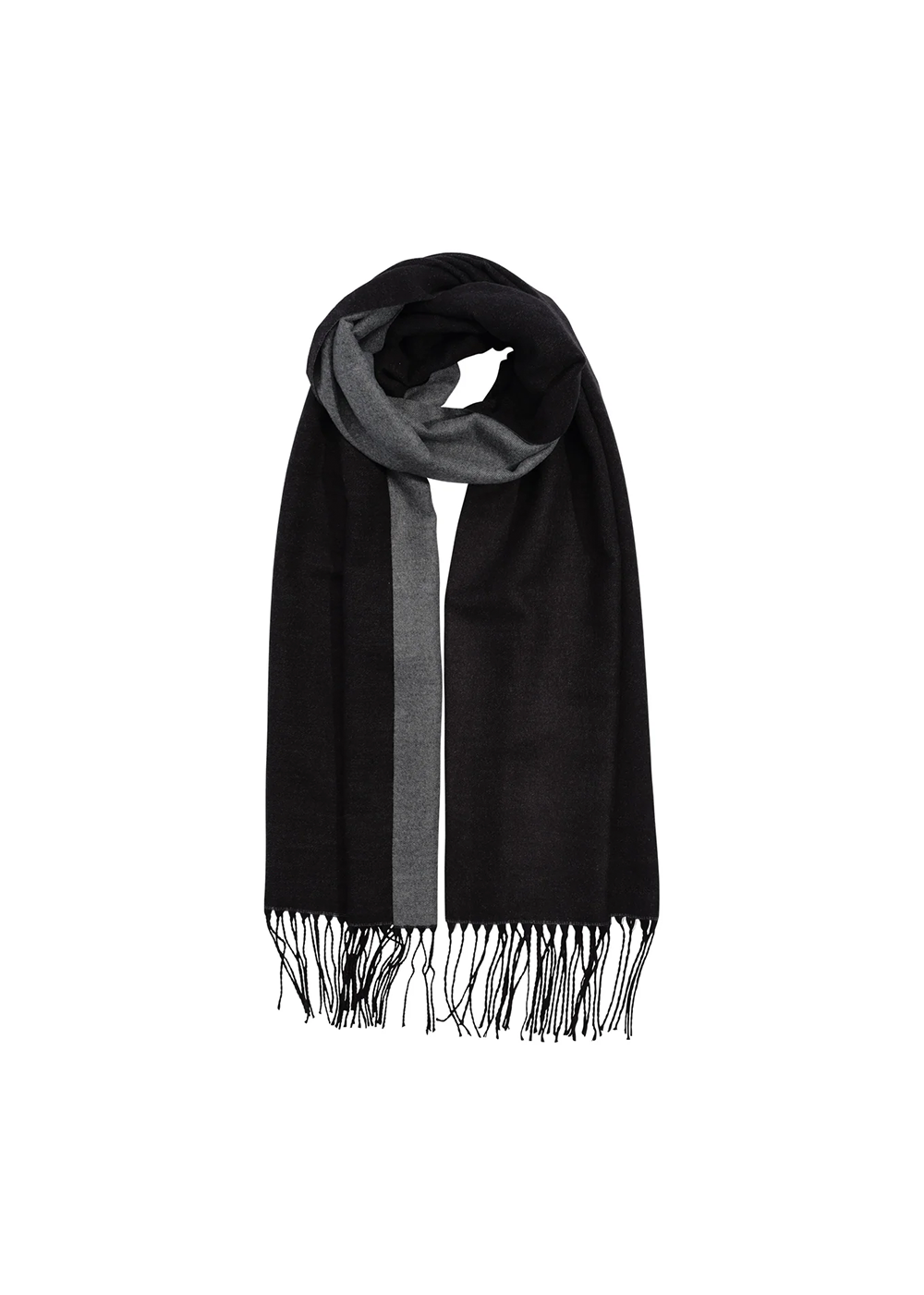 Double Face Scarf  - Black - Echo Canada - Danali