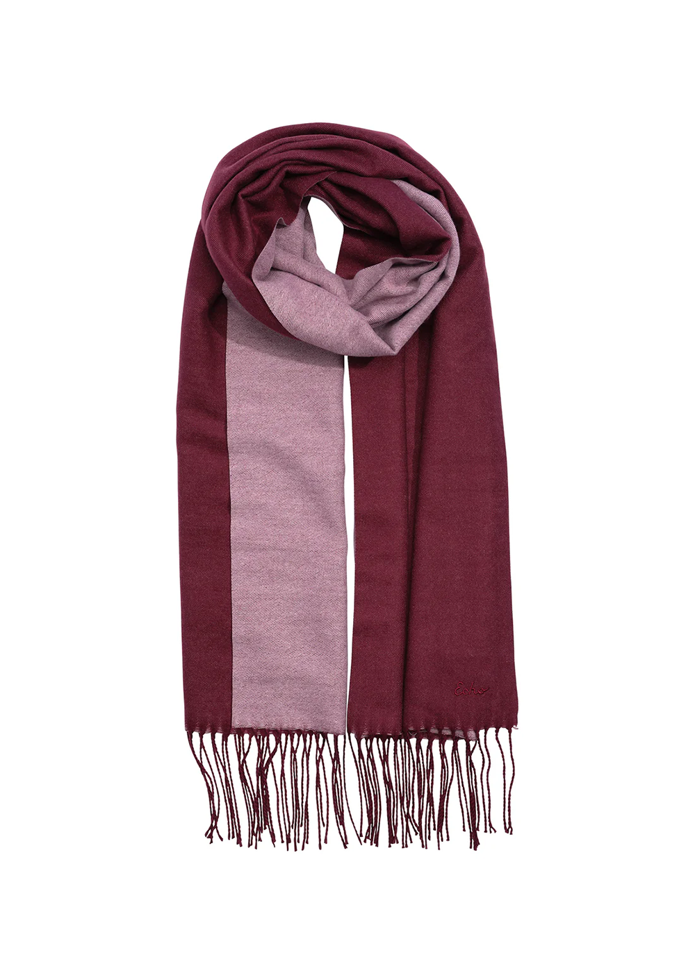 Double Face Scarf - Fig - Echo Canada - Danali