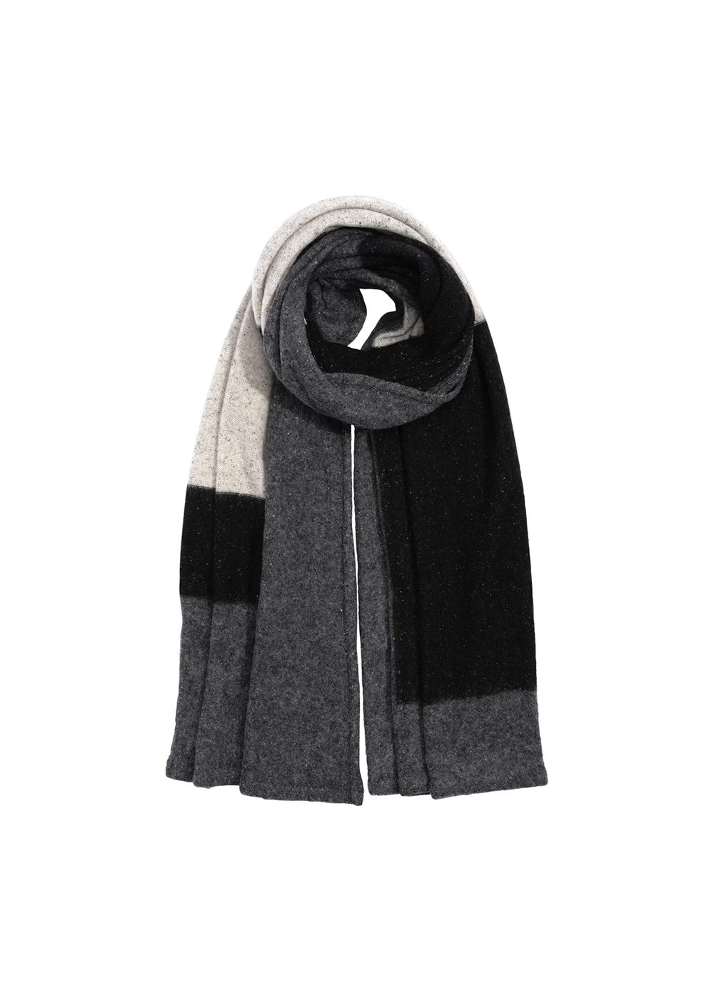 Patched Scarf - Grey Heather - Echo Canada - Danali