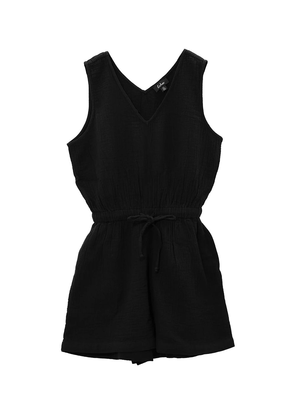 Supersoft Gauze Romper - Black - Echo Canada - Danali
