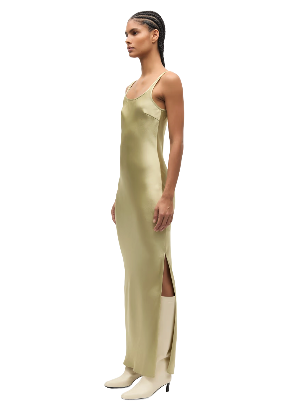 Sunna Dress - Sage Green - Samsoe Samsoe Canada - Danali - F23100173