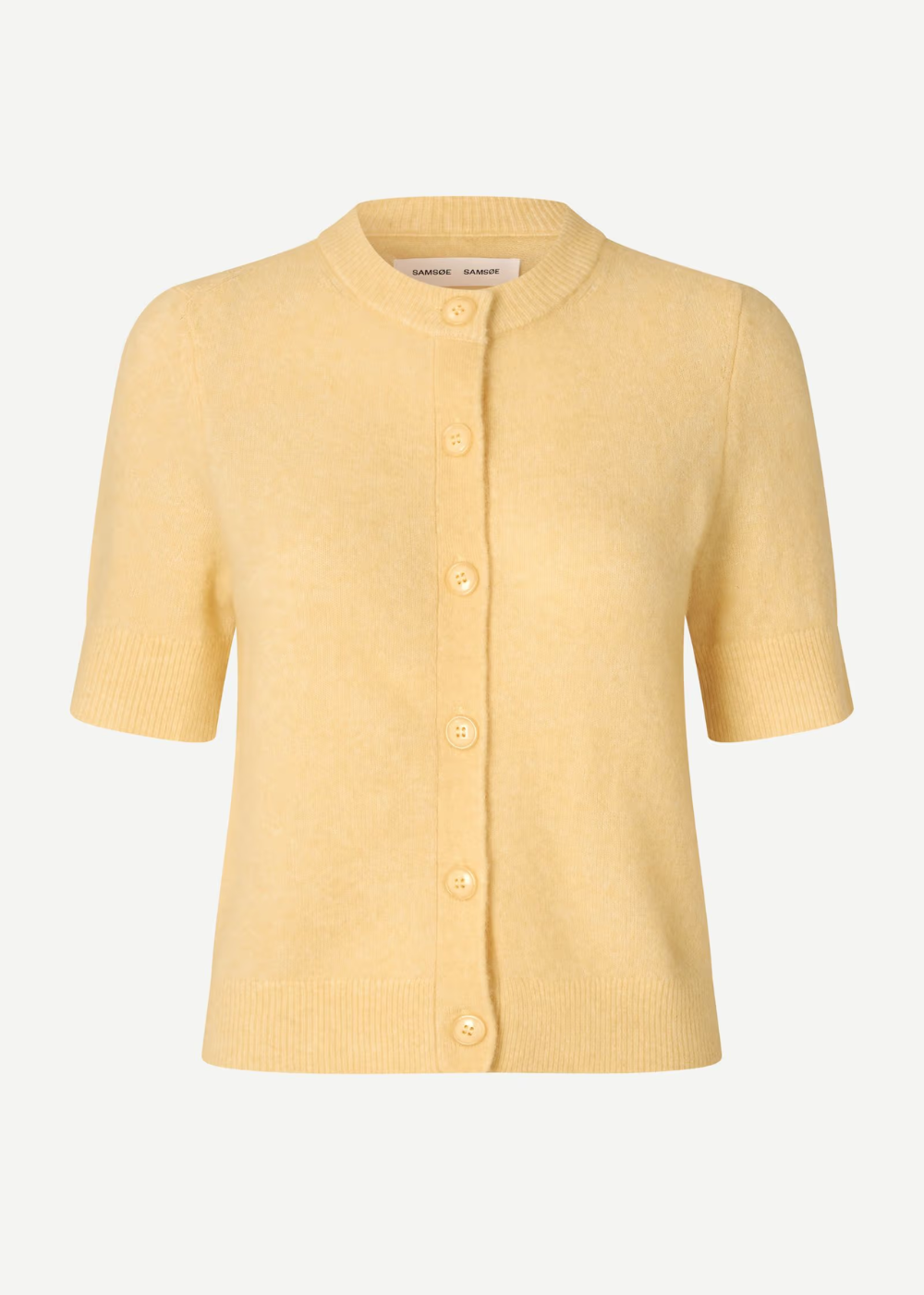 Sanoura SS Cardigan - Straw - Samsoe Samsoe Canada - Danali - F25100053