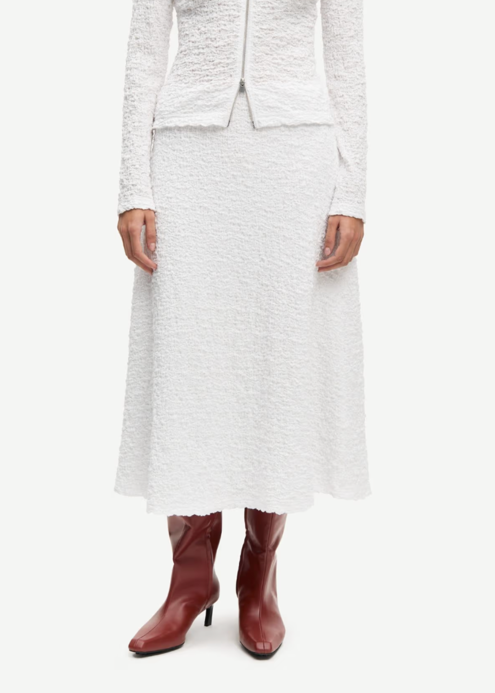 Sadaisy Skirt - White - Samsoe Samsoe Canada - Danali - F26100063