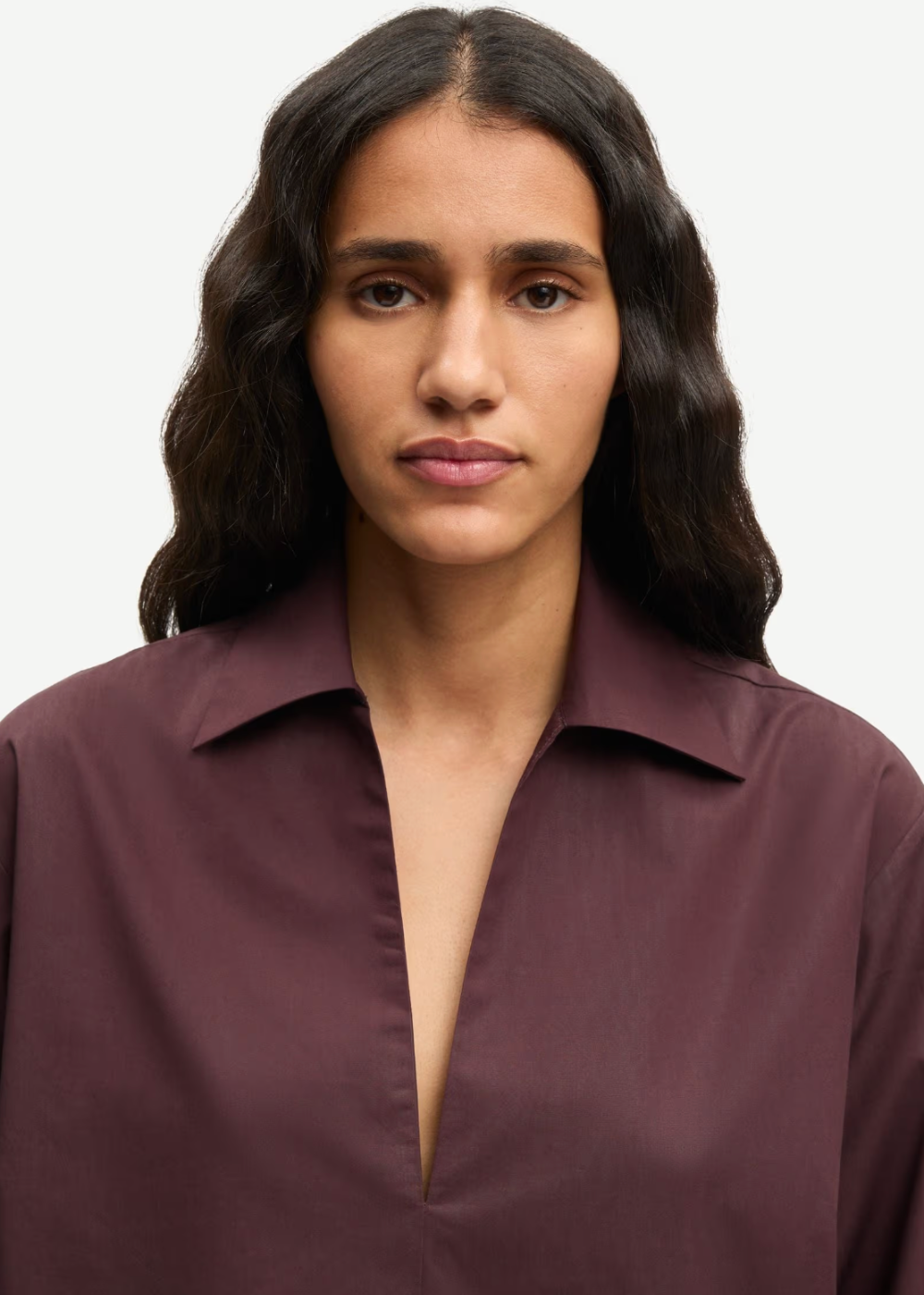 Sasully Blouse - Fudge - Samsoe Samsoe Canada - Danali - F26100083