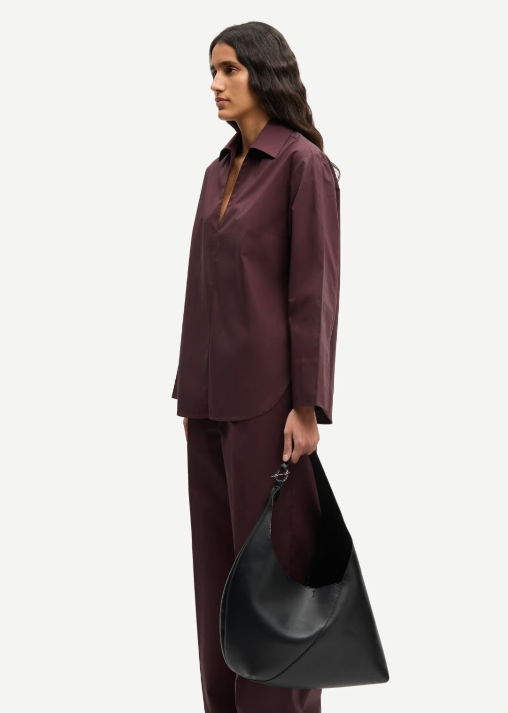 Sasully Blouse - Fudge - Samsoe Samsoe Canada - Danali - F26100083