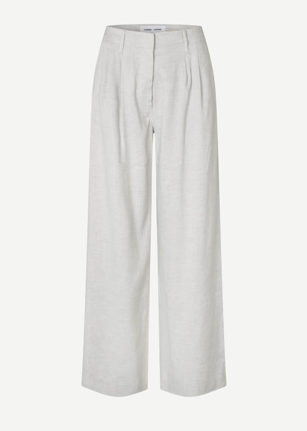 Saiben Trousers - Light Grey Melange - Samsoe Samsoe Canada - Danali - F26100112