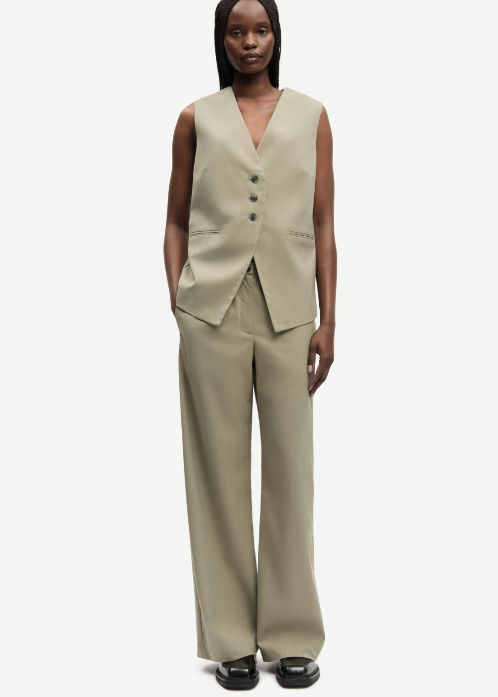 Satova Vest - Overland Trek Melange - Samsoe Samsoe Canada - Danali - F26100120