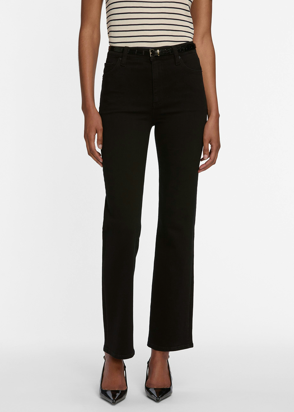 Le Sleek Straight Jean - Black - FRAME Denim Canada - Danali