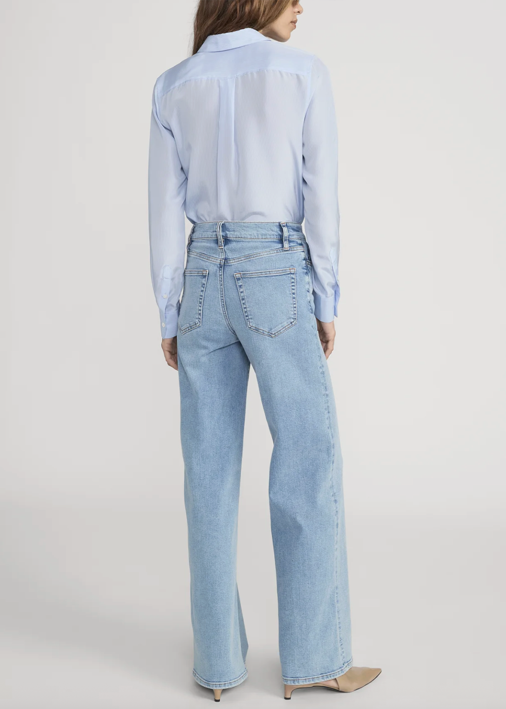 Le Slim Palazzo Jean - Ripple - FRAME Canada - Danali