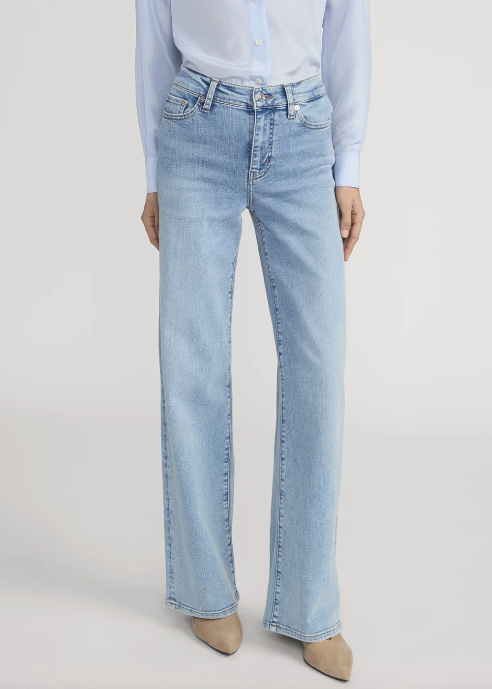 Le Slim Palazzo Jean - Ripple - FRAME Canada - Danali