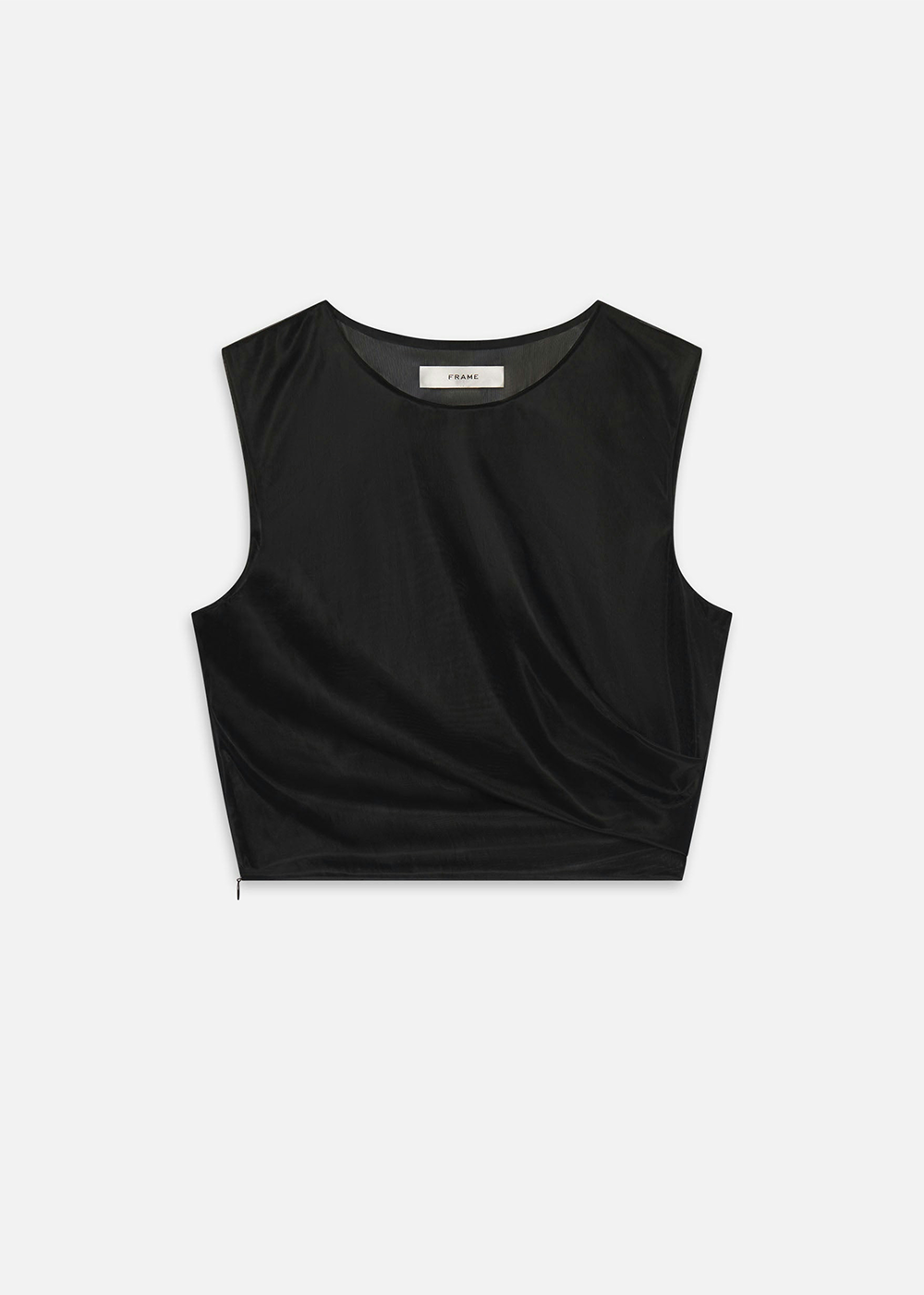 FRAME The Mesh Twist Tank Black - FRAME Canada - Danali