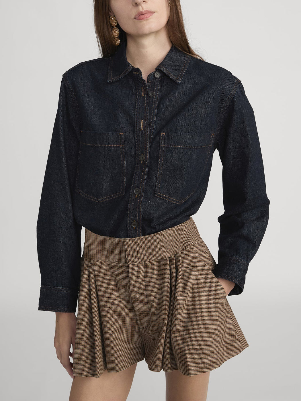 The Polished Shirt - Rinse - FRAME Canada - Danali