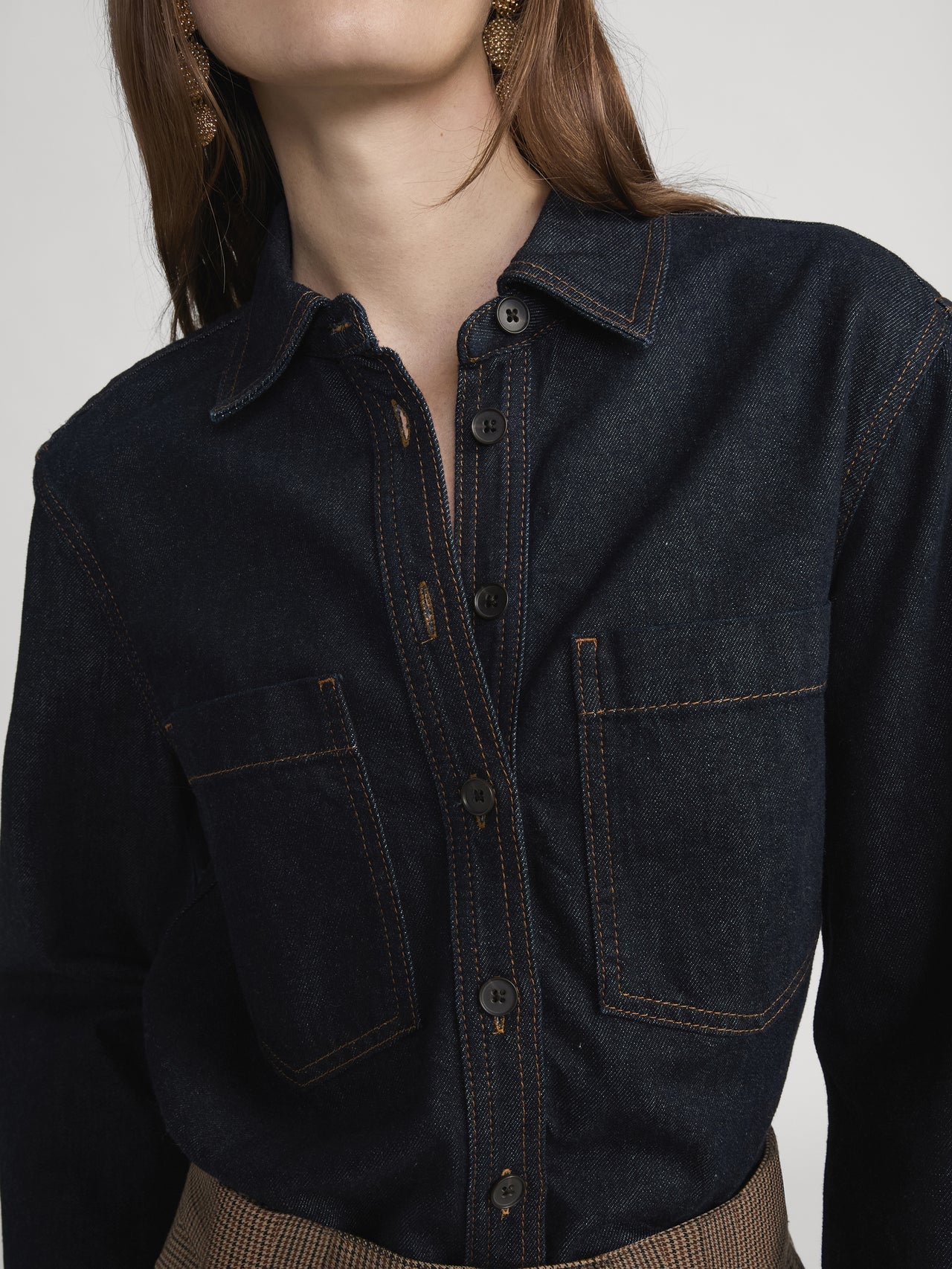 The Polished Shirt - Rinse - FRAME Canada - Danali