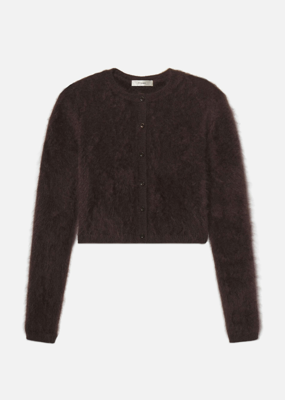 The Teddy Cardigan - Coffee - FRAME Canada - Danali