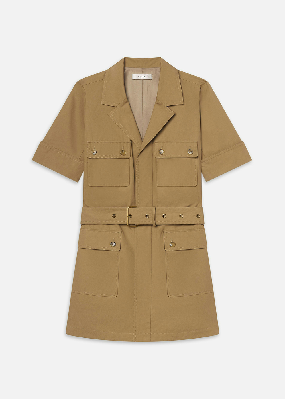 The Utility Dress - Utility Khaki - FRAME Canada - Danali