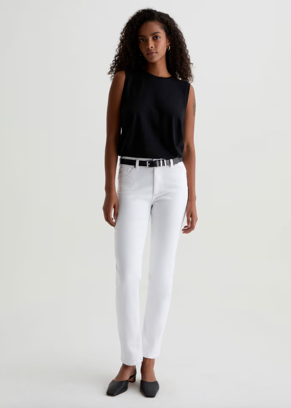 Mari High Rise Slim Jean - White - AG Jeans Canada - Danali - FSW1875WHT