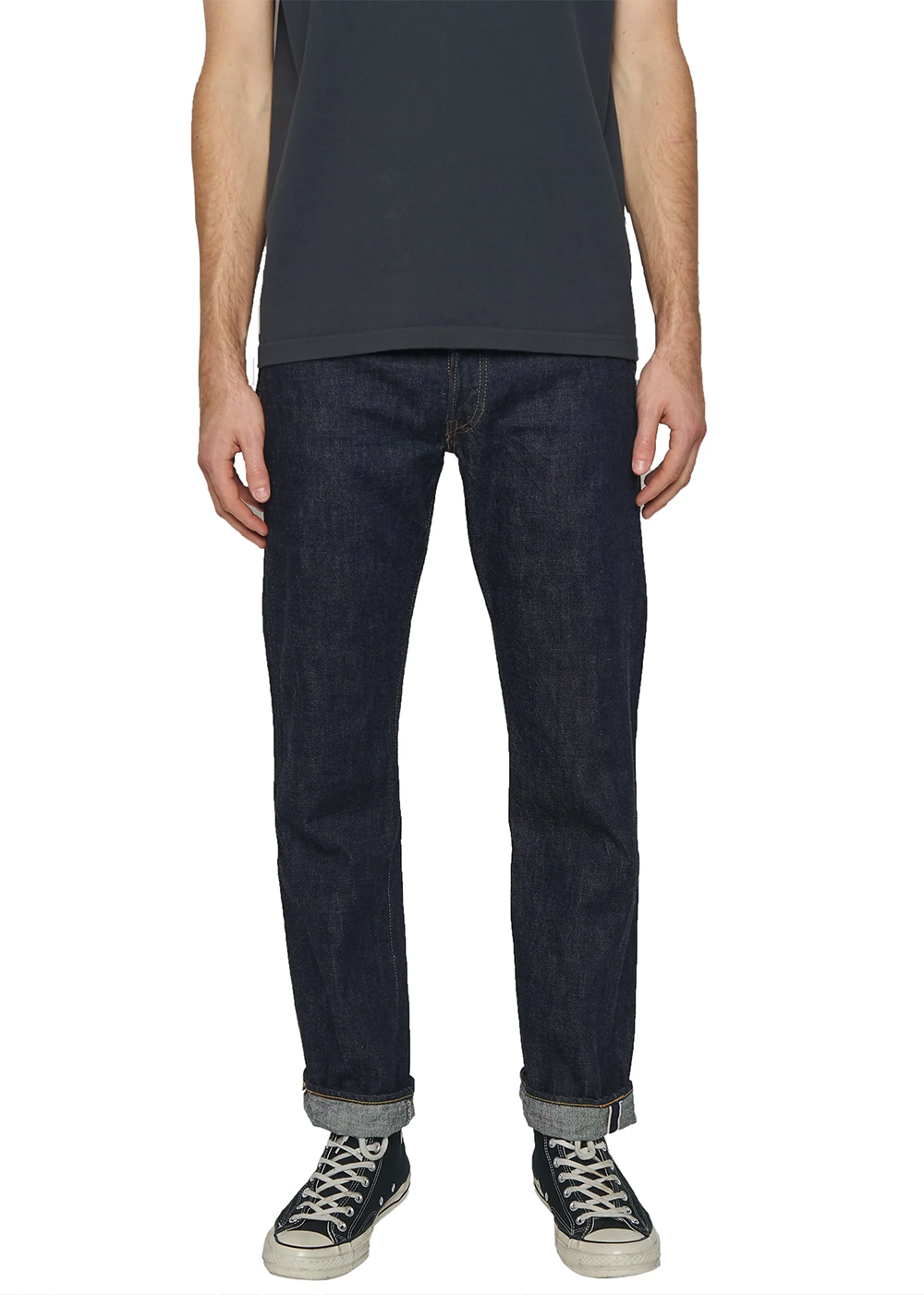 1108W - Slim Straight Selvedge One Wash 13.7oz Denim - FullCount Denim - Danali
