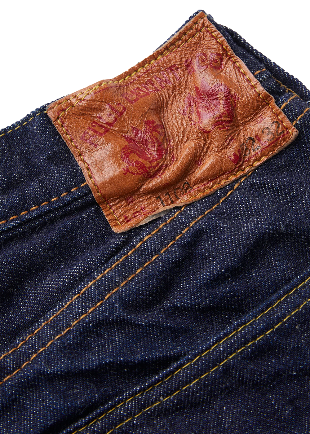 1108W - Slim Straight Selvedge One Wash 13.7oz Denim - FullCount Denim - Danali