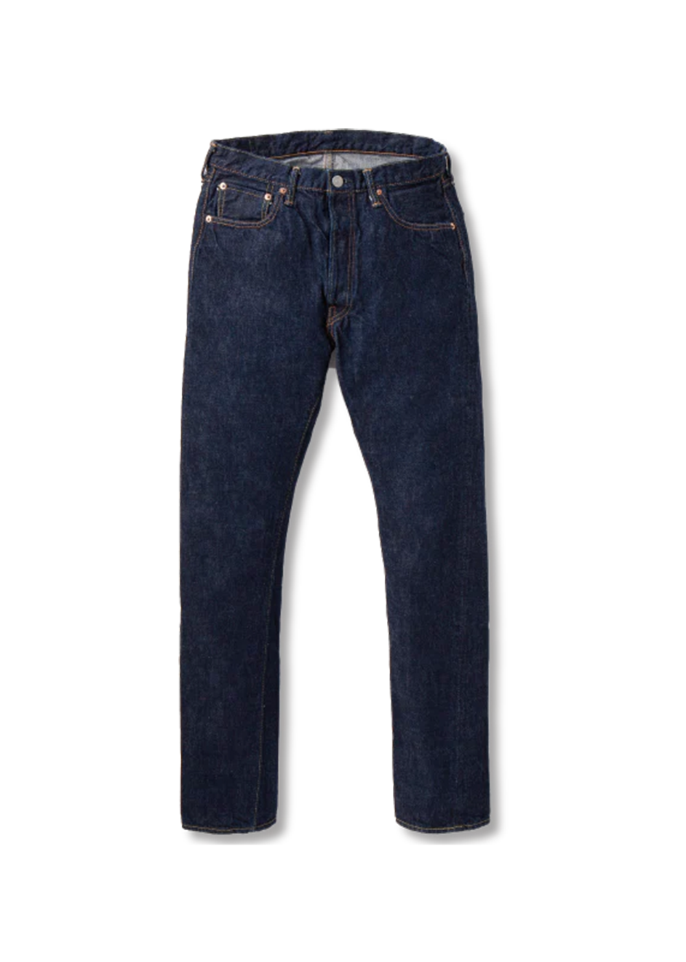 1110W - Tapered One Wash Selvedge 13.7oz Denim - FullCount Denim - Danali