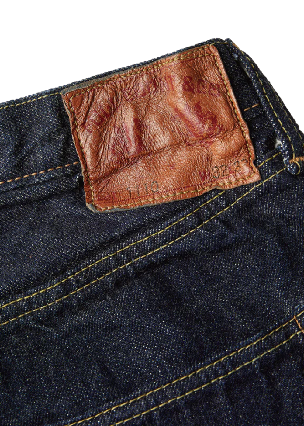 1110XX-Tapered One Wash Selvedge 15.5oz Denim - Indigo - Fullcount Denim Canada - Danali