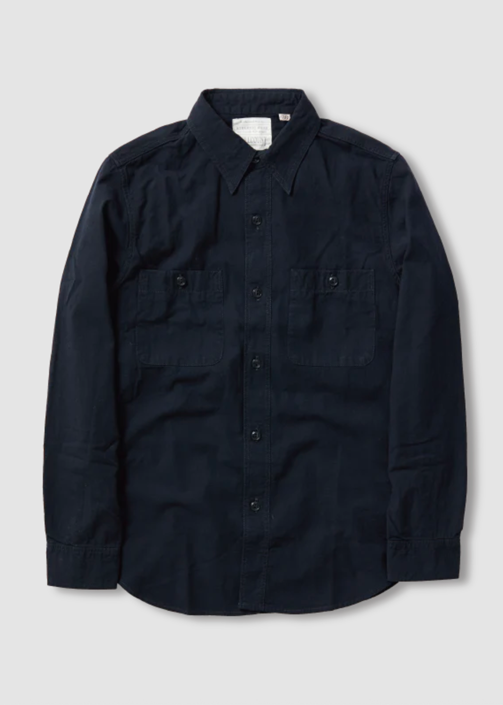 Chambray Shirt - Black - Fullcount Canada - Danali