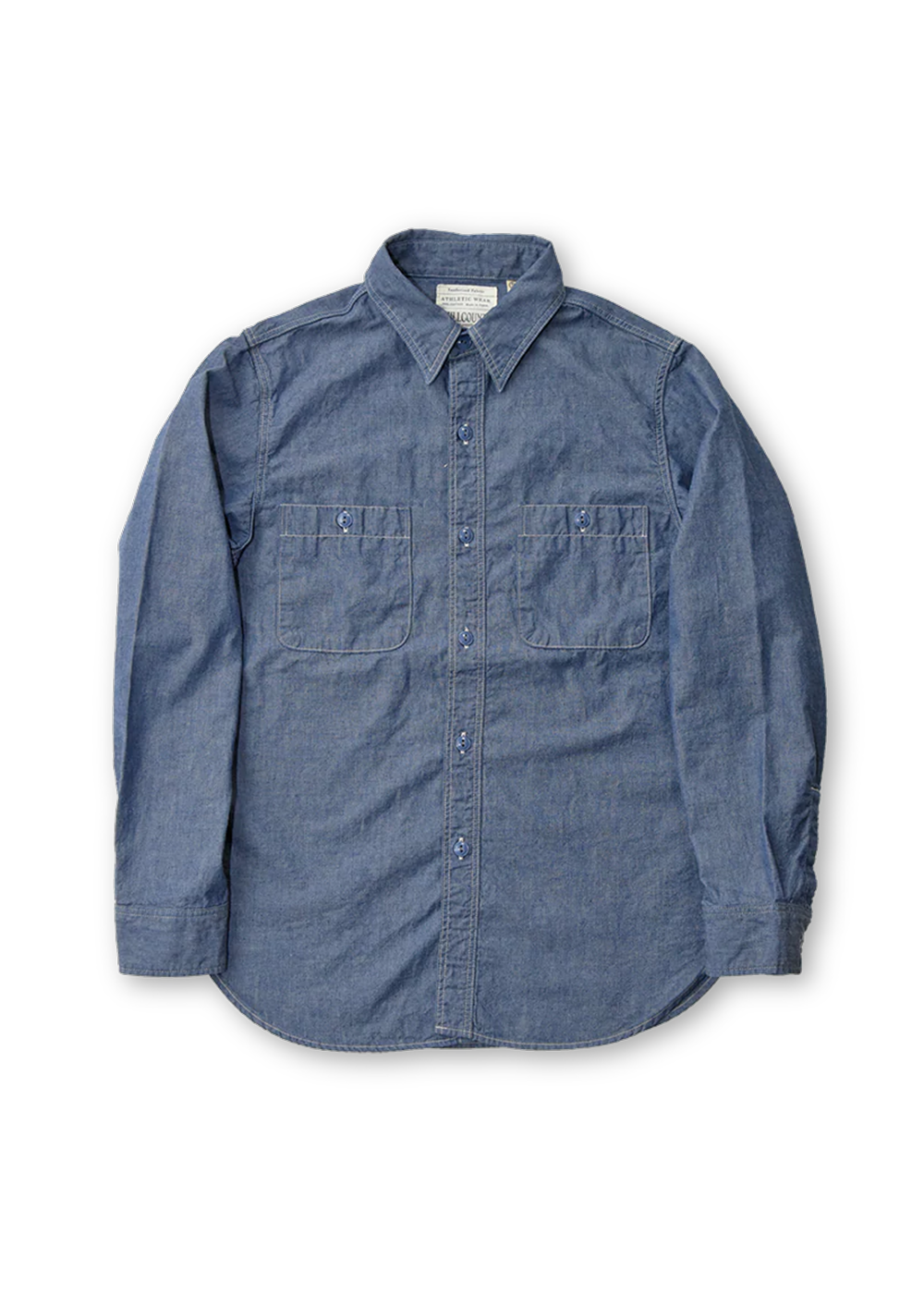 Fullcount Chambray Shirt Blue - Fullcount Canada - Danali