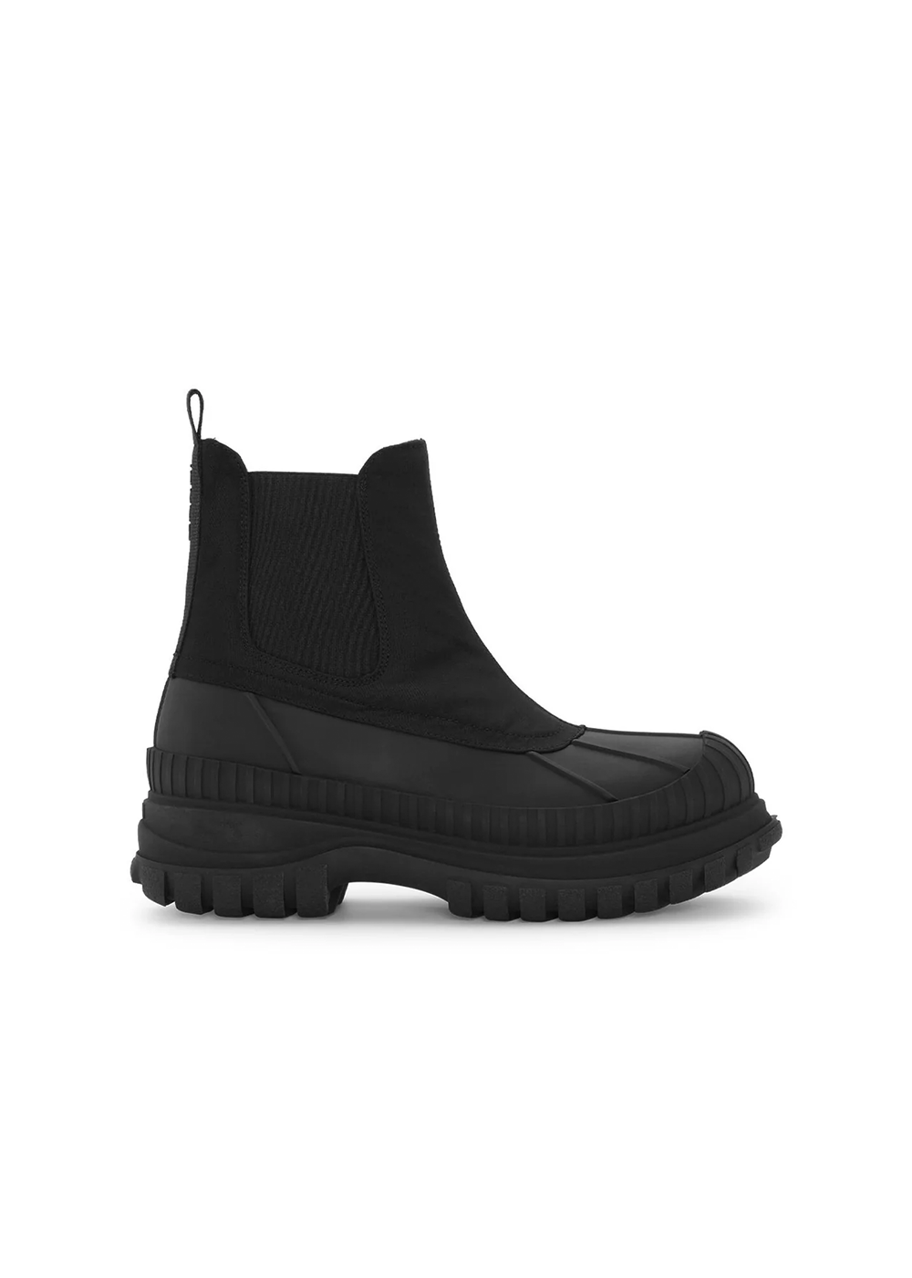 Outdoor Chelsea Boot - Black - GANNI Canada - Danali