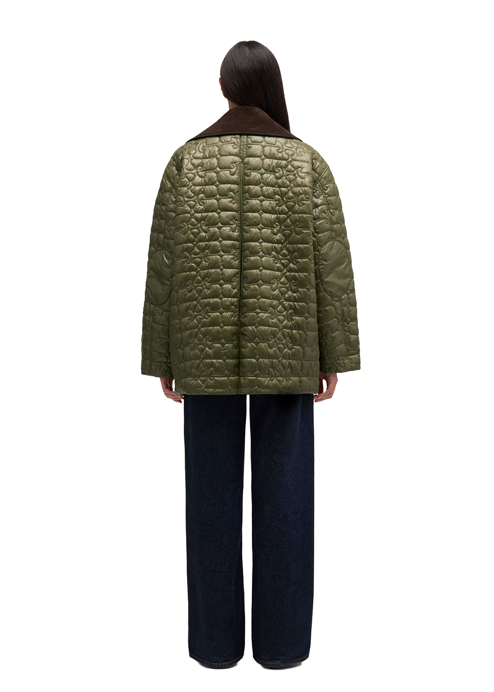 Shiny Quilt Jacket - Kalamata - GANNI Canada - Danali