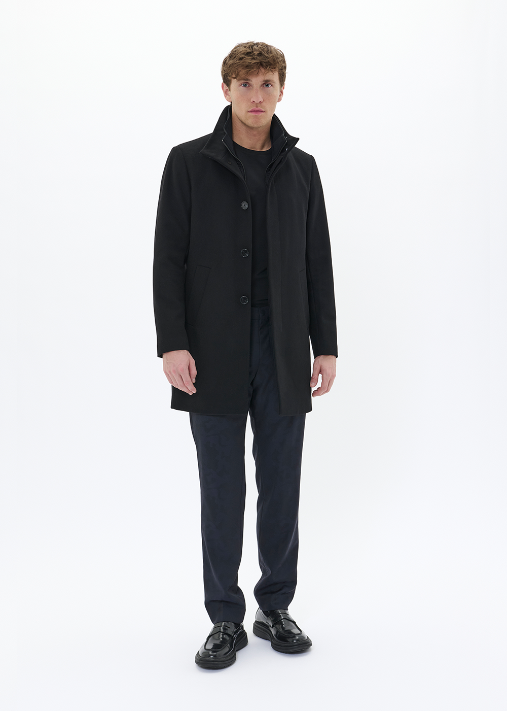 Harvey Classic Wool Coat